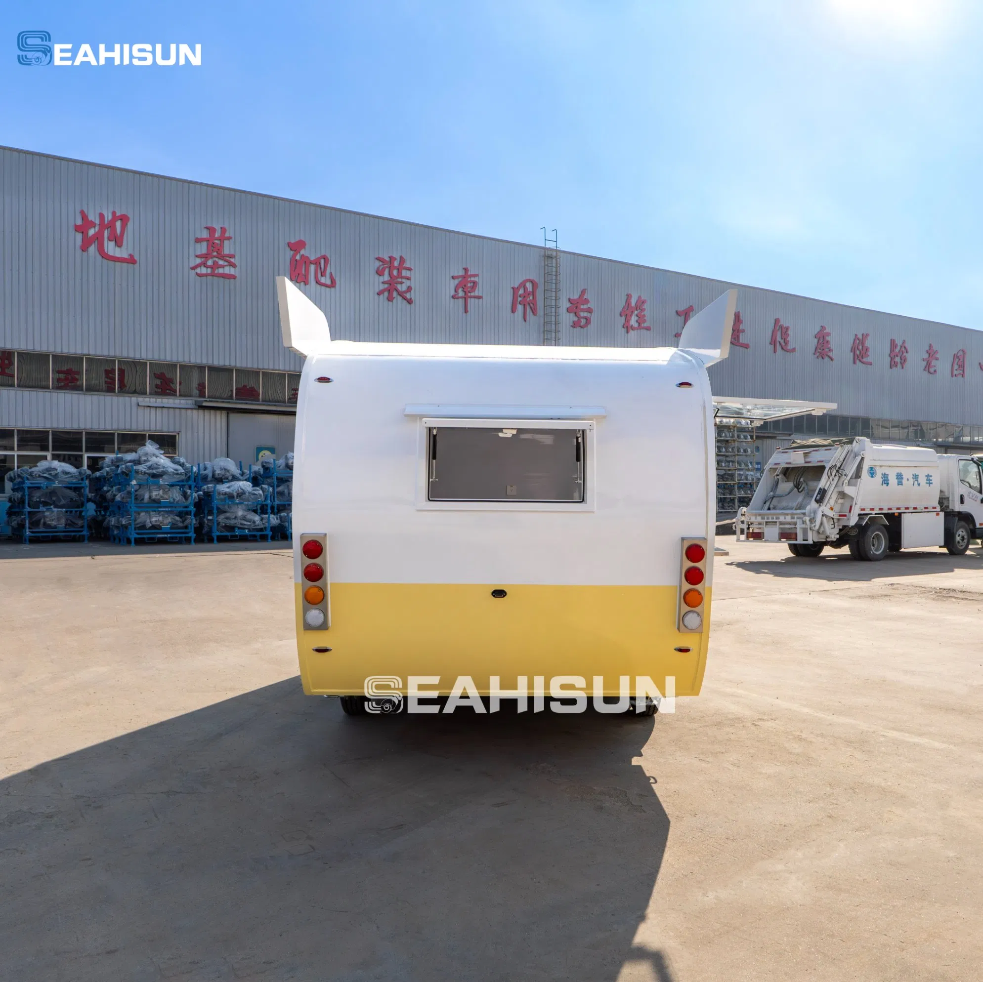 Small Manual Push Mobile Cafe Coffee Donut Snack Street Vendor Cart Mall Kiosk High Traffic Food Trailer Food Truck