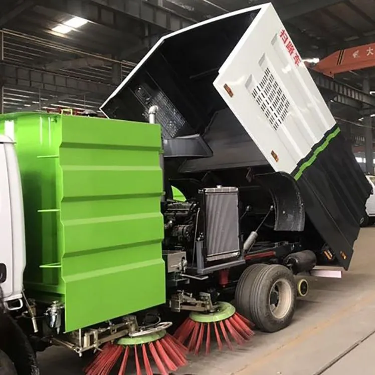 Road Sweeper Side View