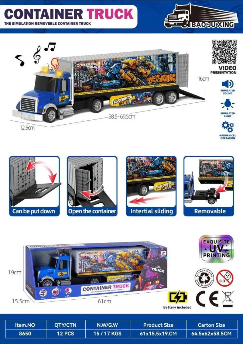 Engineering Toy Truck 3