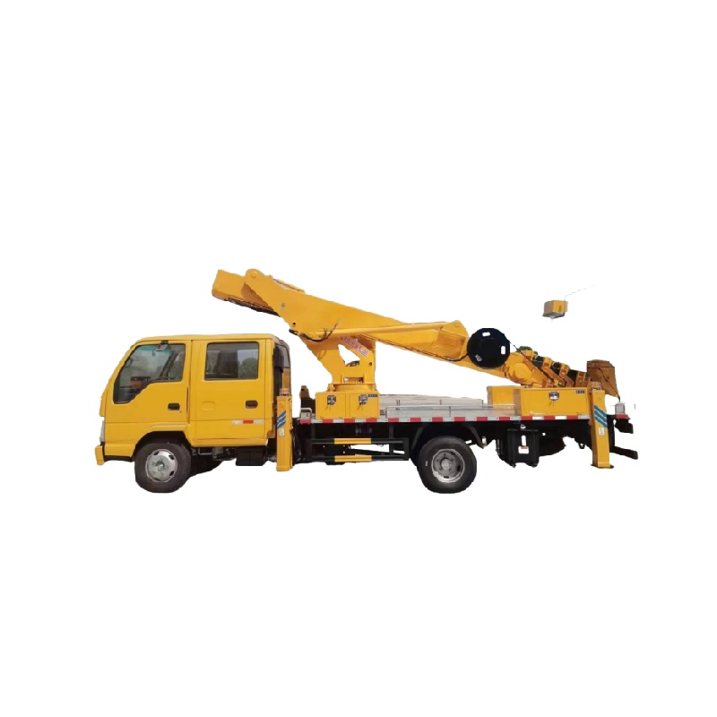 Isu Zu 4*2 Lightweight High Aerial Platform Working Truck: 3t Weight, Suitable for Indoor Floors