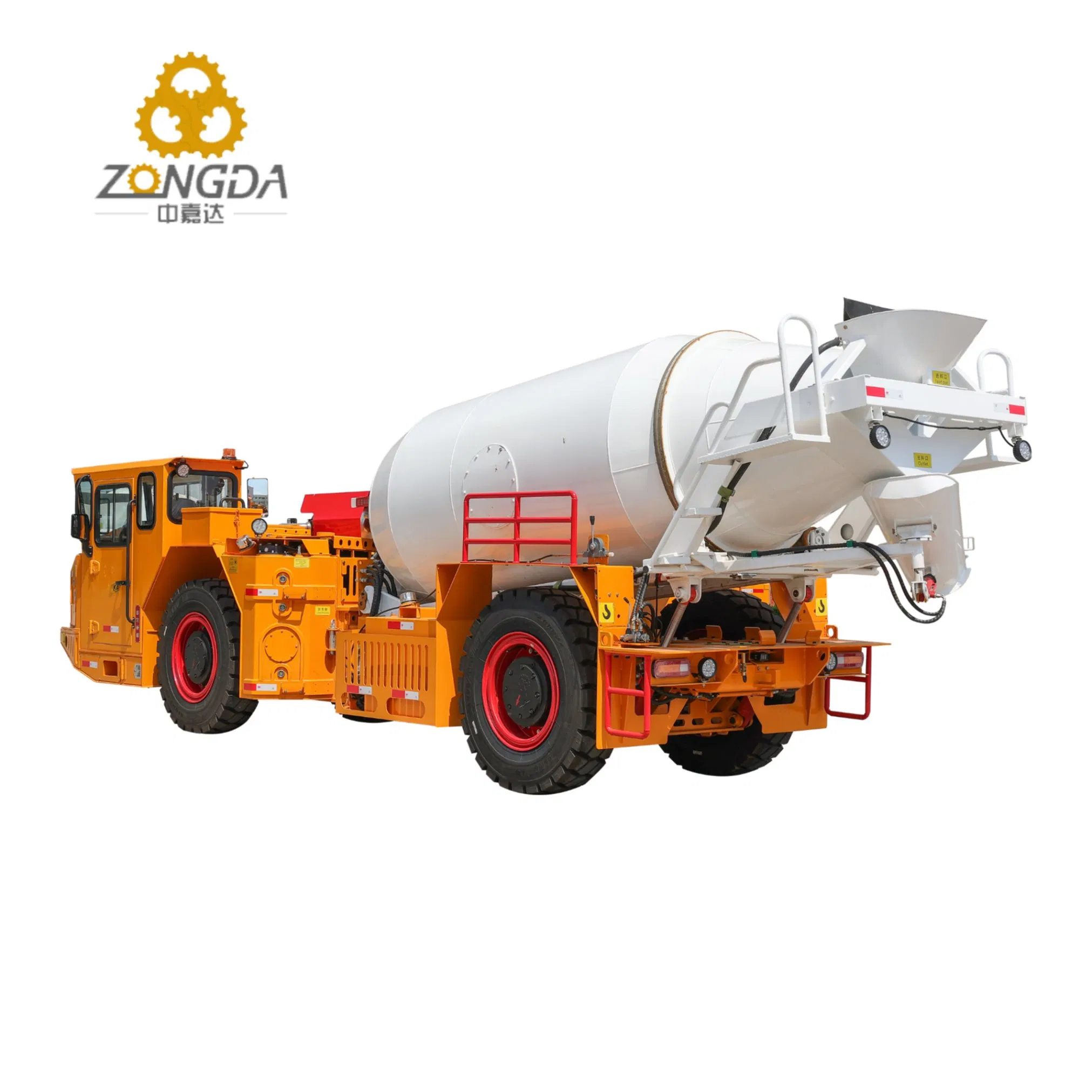 Mining Conveyor Underground Concrete Mixer Truck 5m³ Carbon Steel Customizable