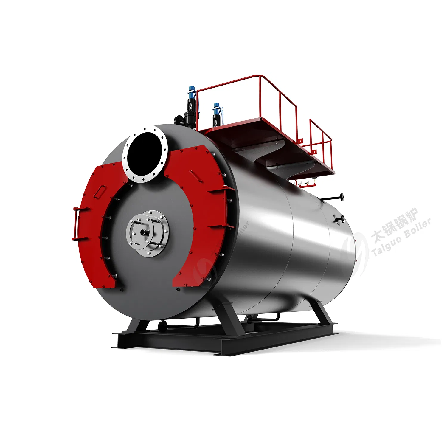 Industrial Fire Tube Gas Boiler 1 2 3 4 5 6 7 8 9 10 Ton for Food Textiles Chemicals Industries China Factory Steam Boiler