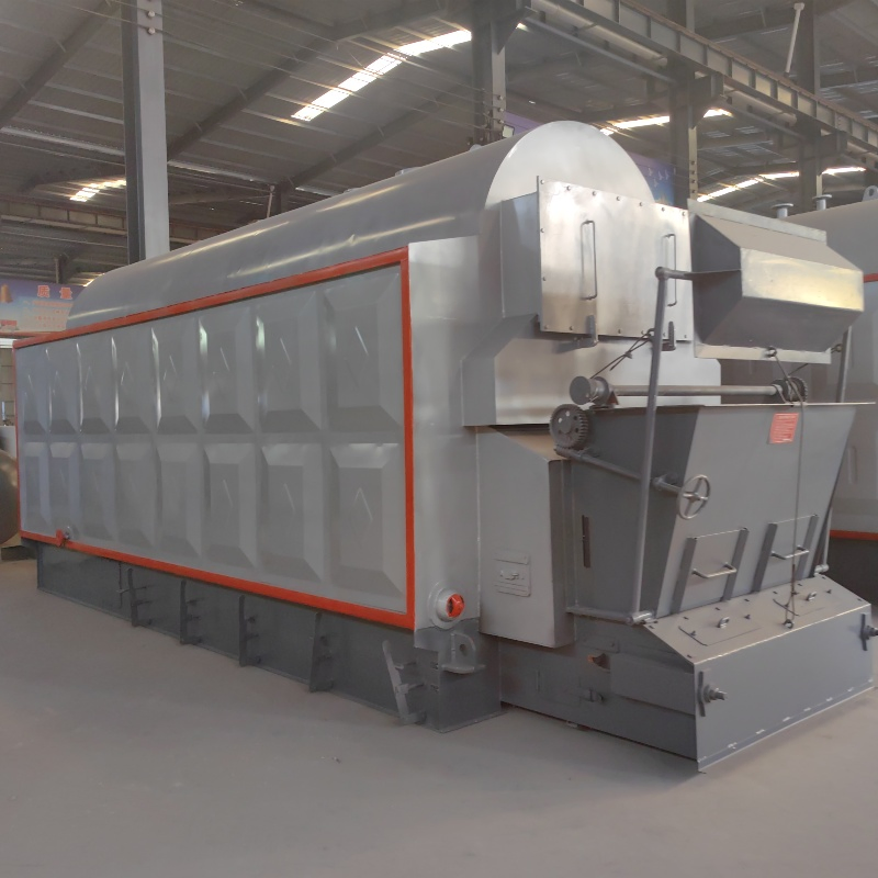Industrial Full Automatic Dzl Horizontal Single Drum Chain Grate Fire Tube 1000 Kg/Hr Biomass Coal Biomass Fired Steam Boiler for Sale