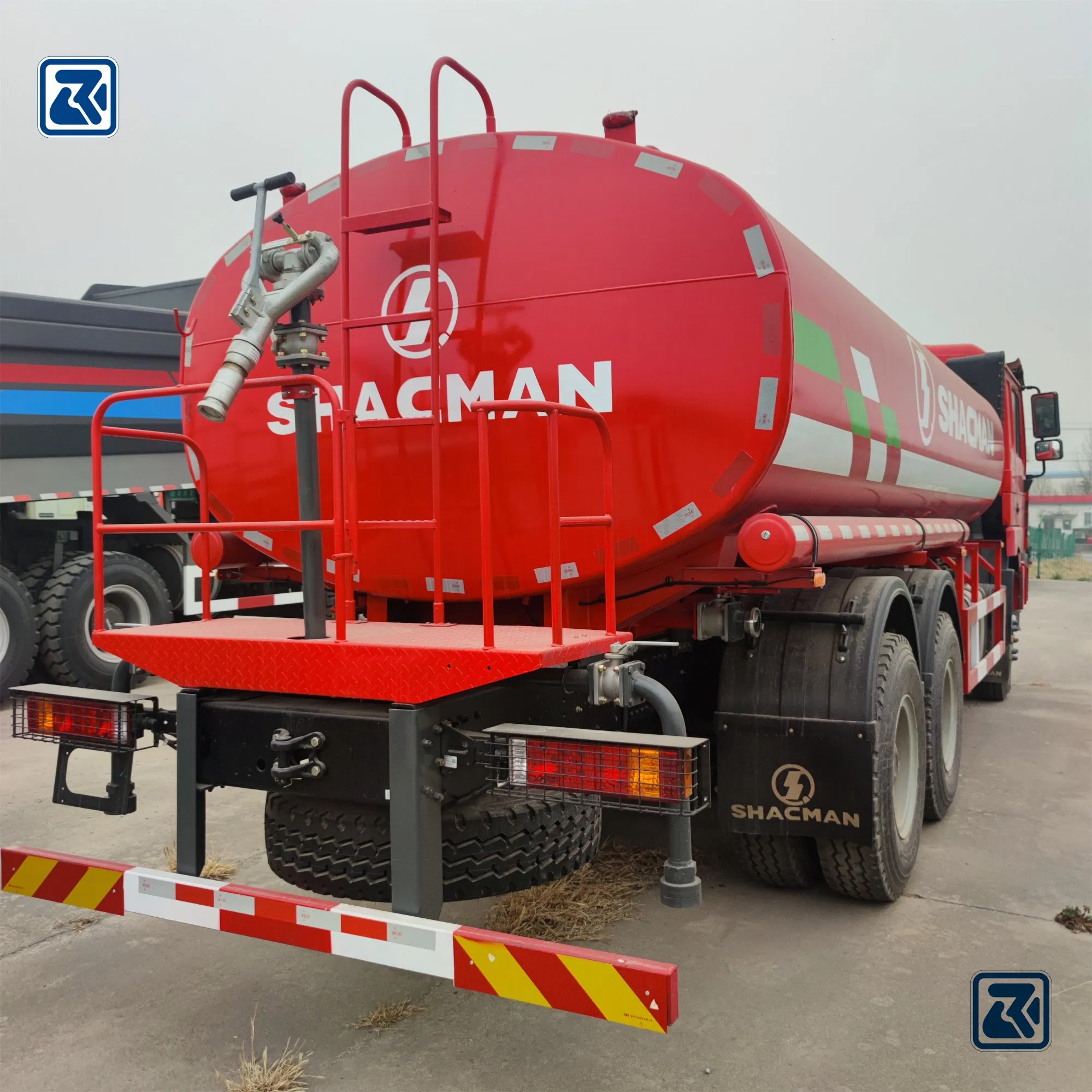 High Quality Shacman F3000 6X4 10wheers 12 14 16 Cbm Red Color Water Tanker Sprinkler Truck