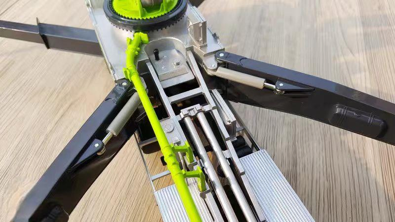 Engineering Model Toys for Zoomlion Concrete Pump 62 Meters on Sca Nia Truck Scale: 1: 38