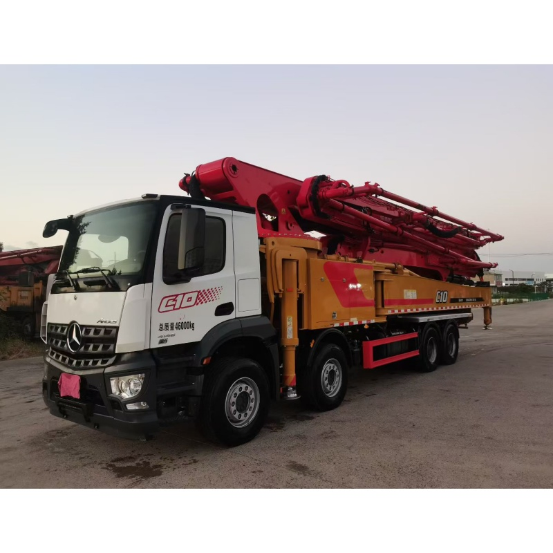 2019 Sanyy Diesel Power Concrete Pump Truck Used for Building Construction with Upper Assembly Brand Chassis 63m