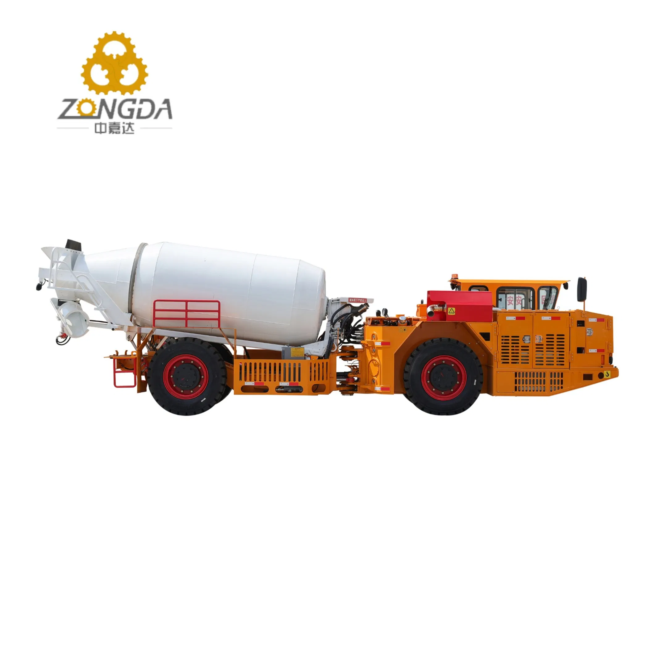 Mining Conveyor Underground Concrete Mixer Truck 5m³ Carbon Steel Customizable