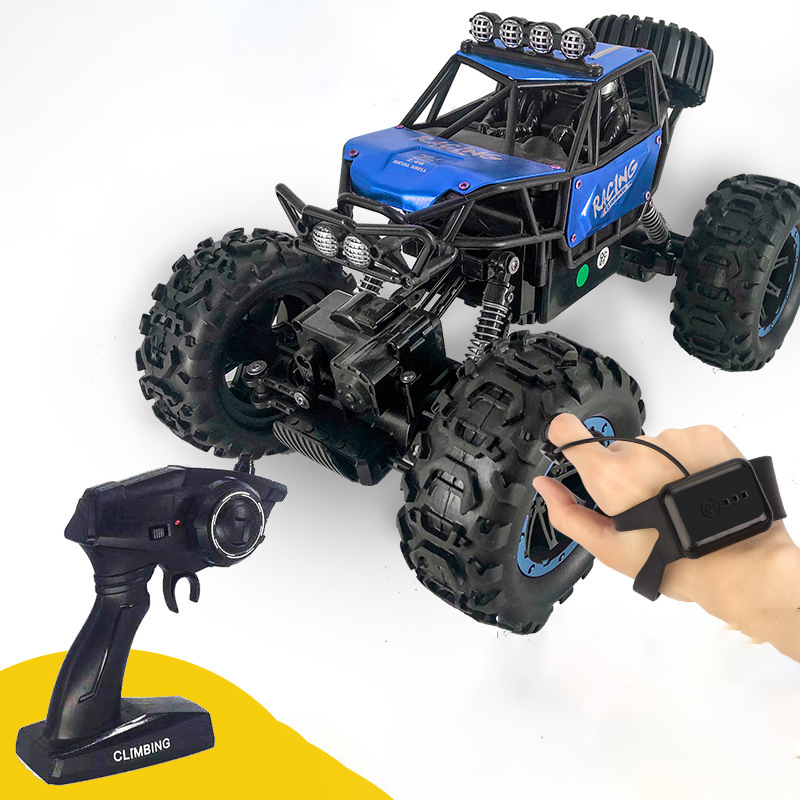 All-Terrain 6-Wheel Remote Control Car - Rechargeable 7.4V Monster Truck for Mud, Snow, and Backyard Jumps
