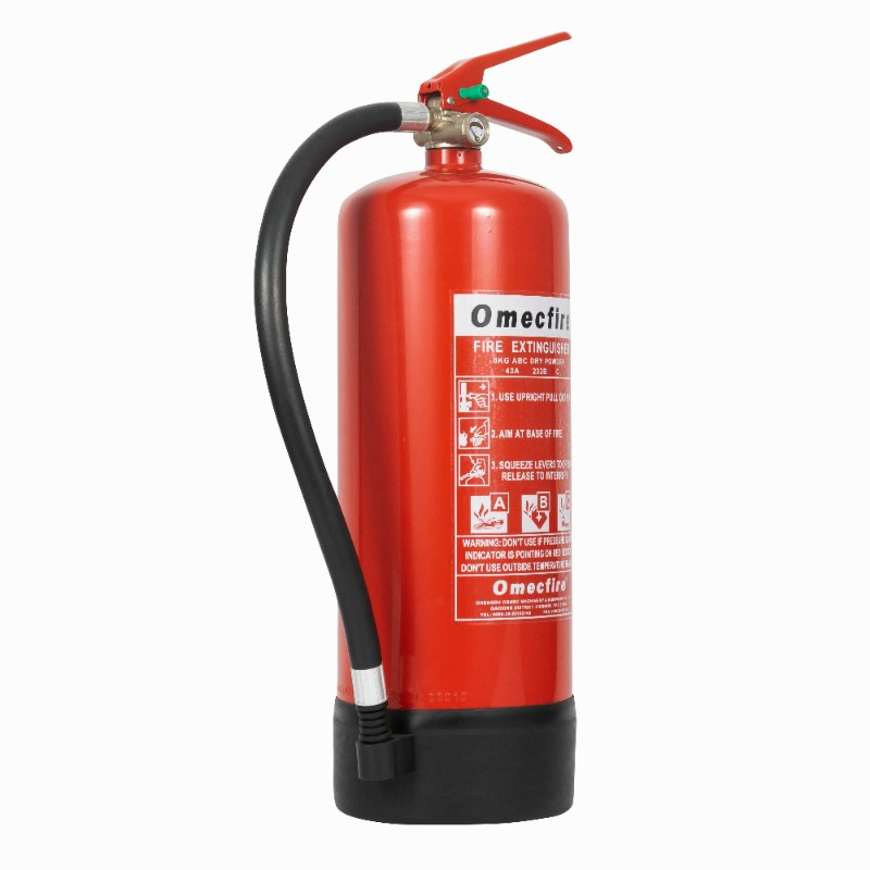 6kg Bsi Approved Dry Powder Portable Fire Extinguisher 40% ABC Powder