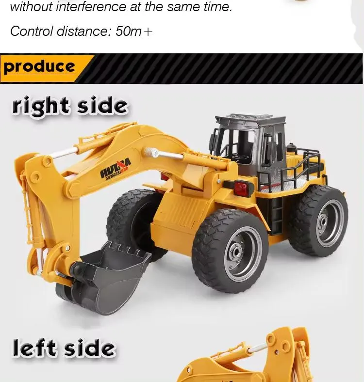 RC Excavator Details 1