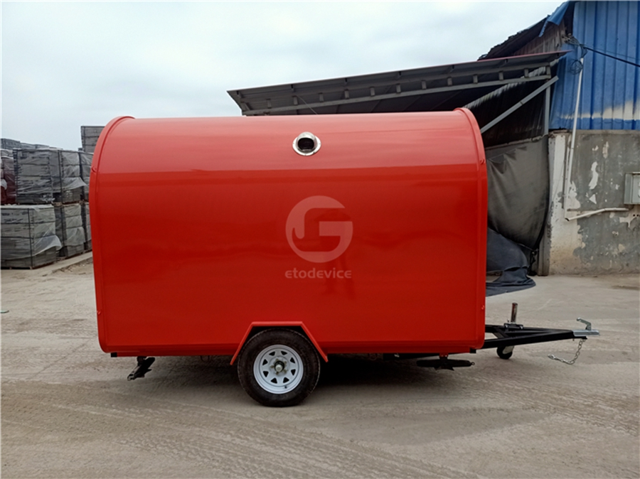 Hot Sale Hand Push Multifunctional Mobile Fast Food Truck