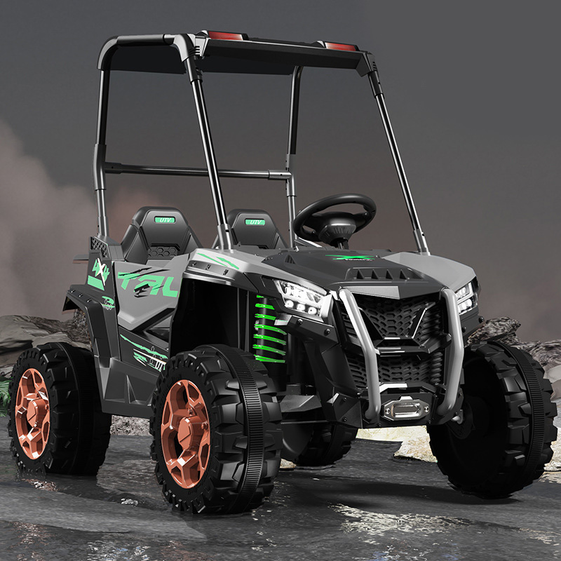 High Quality Factory Direct Sale Red Shock Absorbing Electric Ride on Toys Soft Startride on Truck Made in China