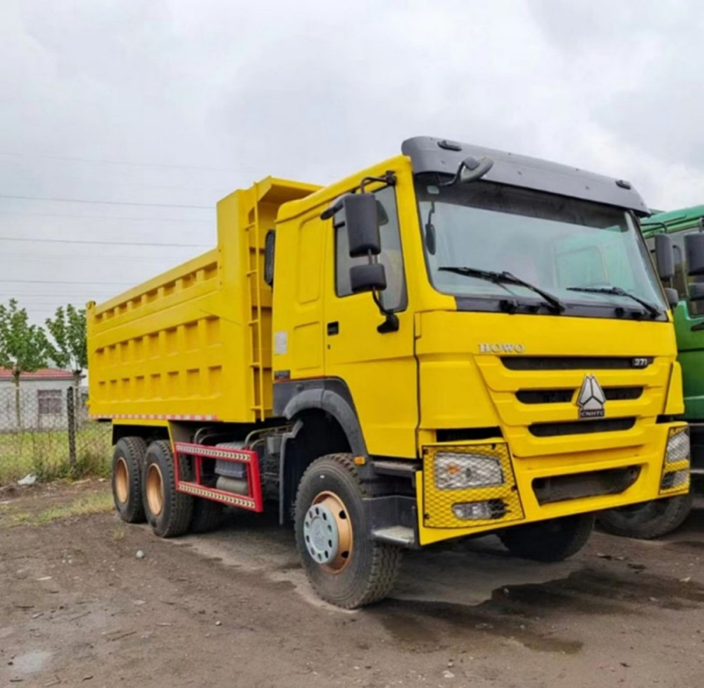HOWO 371 Engine 6X4 Dump Truck Sinotruk HOWO Cabin Assembly Tipper Tires 12wheel 10wheel 21-30 Ton Used Dump Truck China