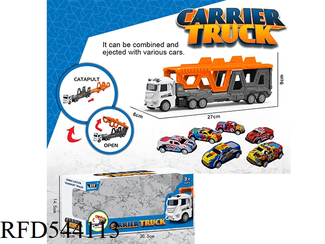 Metal Carrier Truck Friction Truck /Alloy Funny Truck