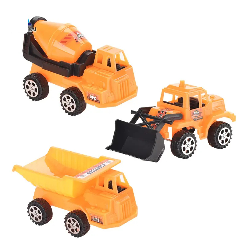 Wholesale Kids Toy Car Model Mini Vehicle Toys Children Boys Gift Gliding Construction Truck Taxiing Engineering Slide Truck