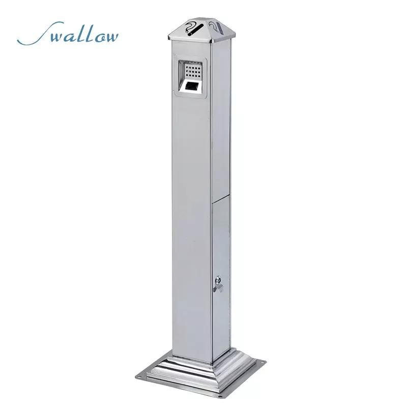 Wholesale Prices Litter Ash Bin Metal Garbage in Hotel Lobby