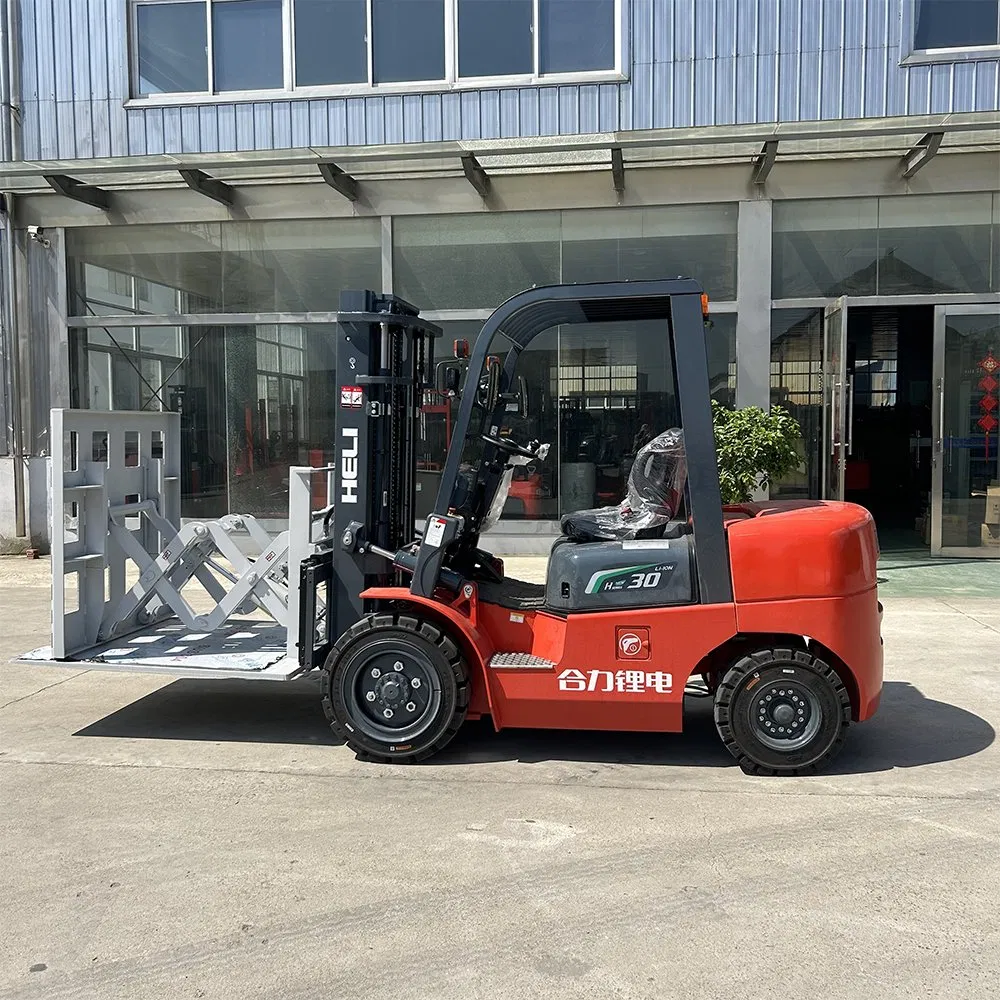 Best Selling Lithium Power Forklift Truck 1.5ton with Push and Pull Clamp