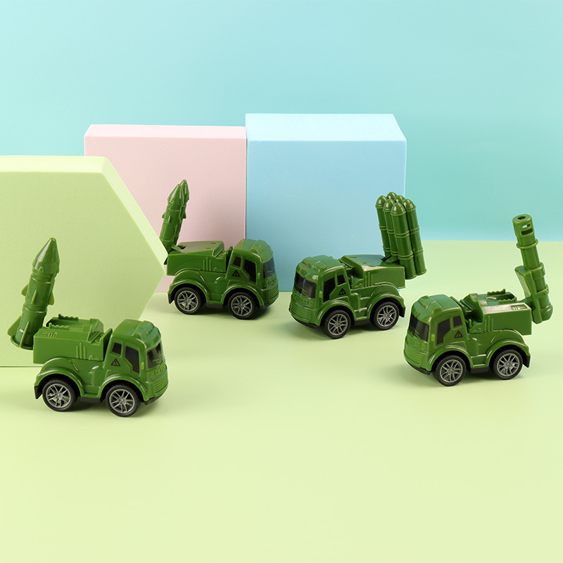 Promotion Plastic Pull Back Small Construction Truck