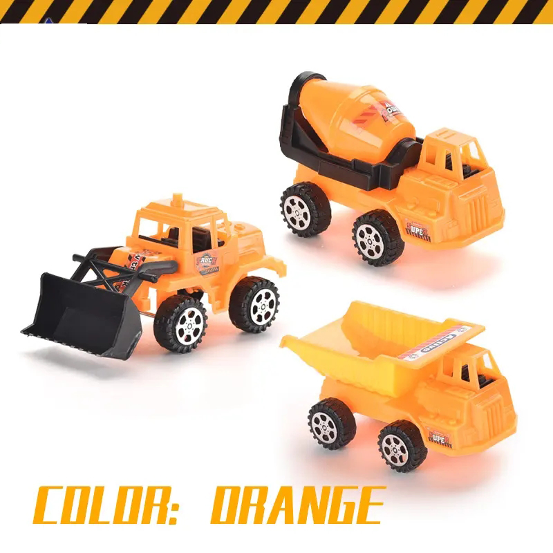 Wholesale Kids Toy Car Model Mini Vehicle Toys Children Boys Gift Gliding Construction Truck Taxiing Engineering Slide Truck