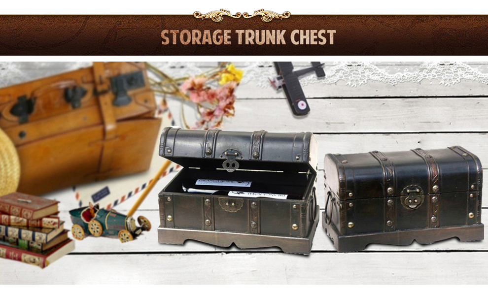 Vintage Wooden Hand Case Antique Portable Gift Box Multi Storage Box Jewelry Case Diamond Stone Keepsake Treasure Chest