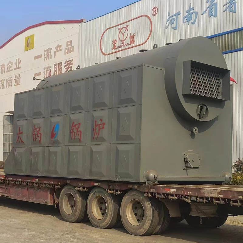 Industrial Full Automatic Dzl Horizontal Single Drum Chain Grate Fire Tube 1000 Kg/Hr Biomass Coal Biomass Fired Steam Boiler for Sale