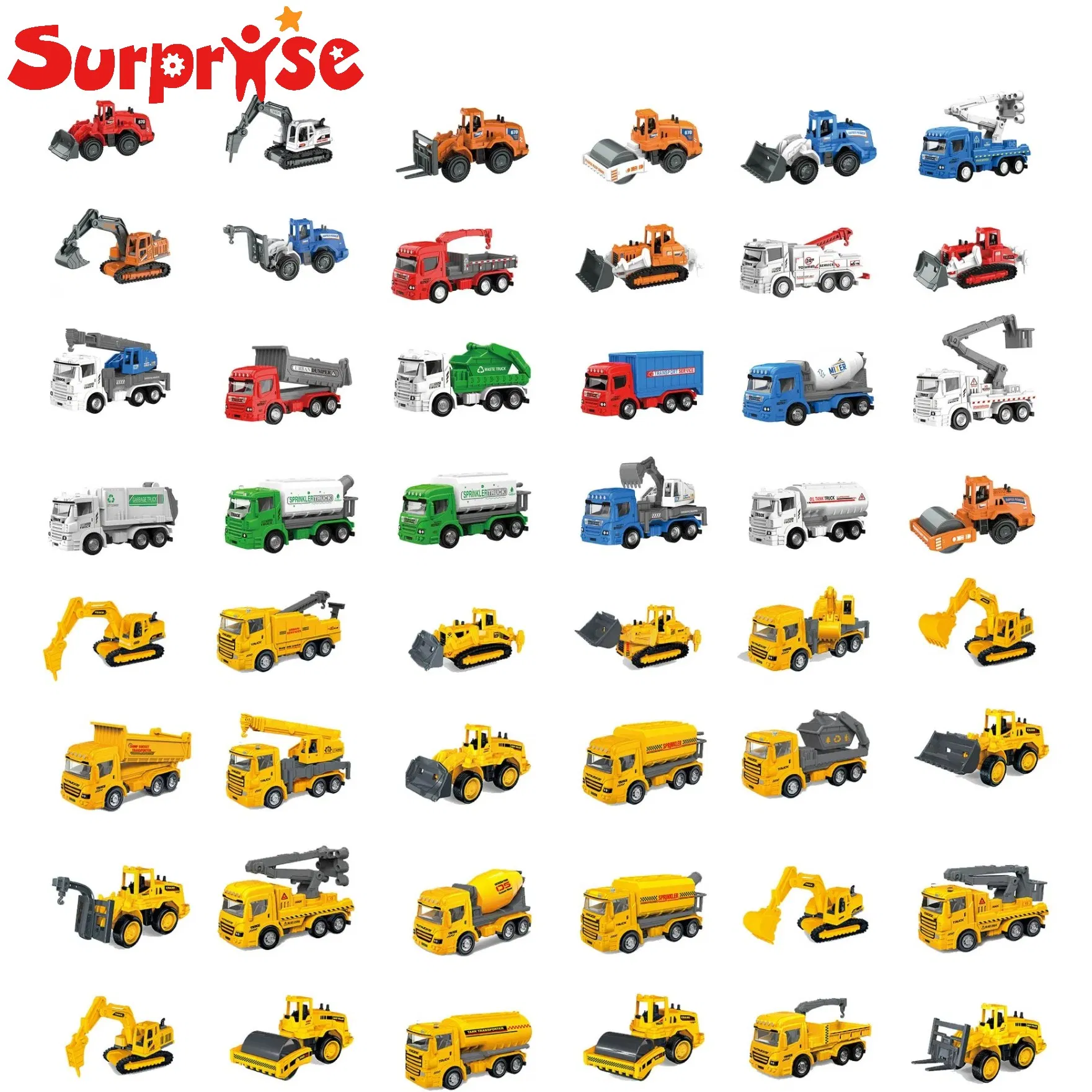 1: 64 Diecast Toy Car Collection Metal Truck Toy Alloy Model Car Wholesale Toys