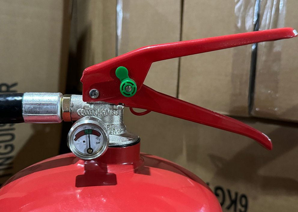 6kg Bsi Approved Dry Powder Portable Fire Extinguisher 40% ABC Powder