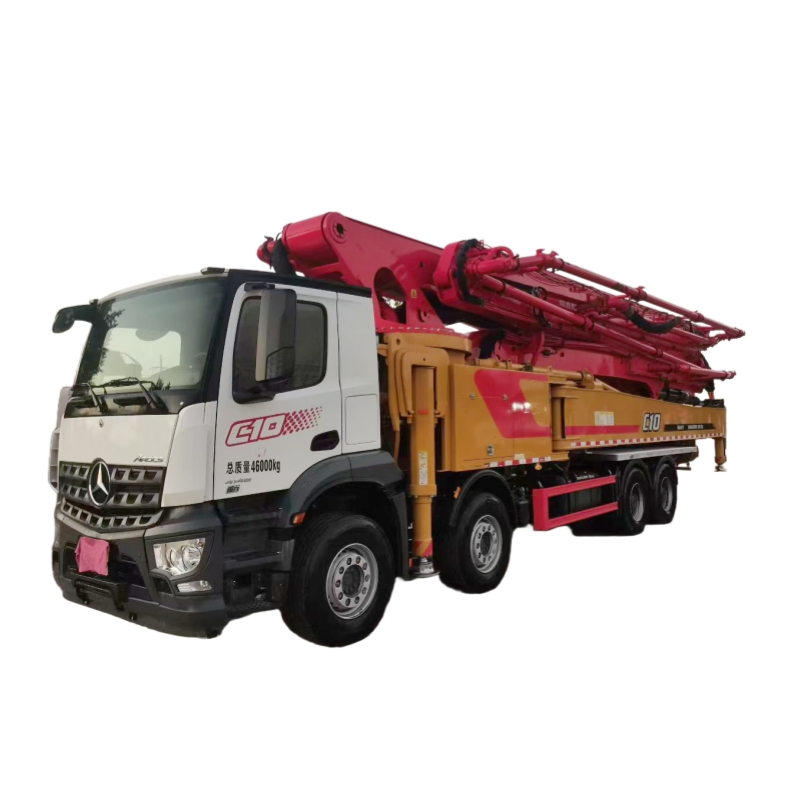 2019 Sanyy Diesel Power Concrete Pump Truck Used for Building Construction with Upper Assembly Brand Chassis 63m