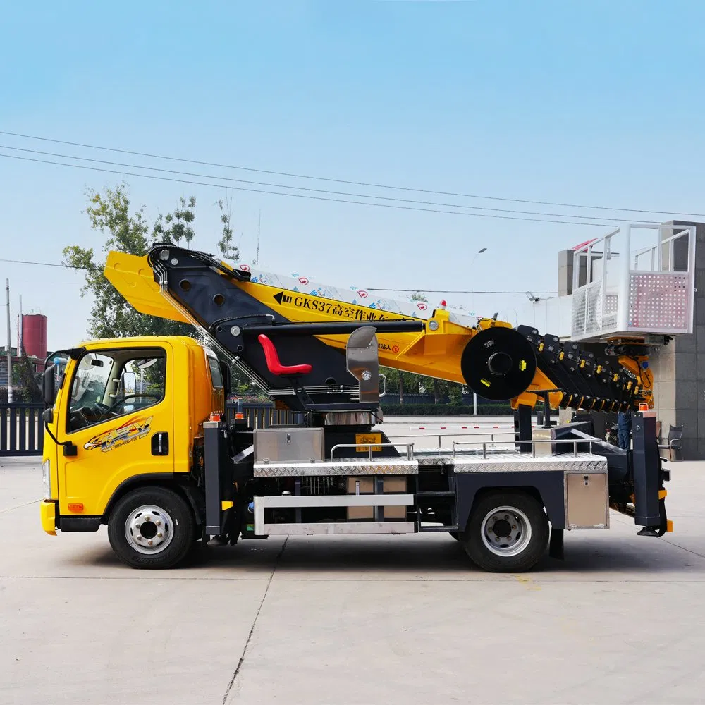 Hot Trend Direct From China Manufacturer 37-Meter Lifting Platform Truck - Global Export Customizable Configurations Available Cost Price