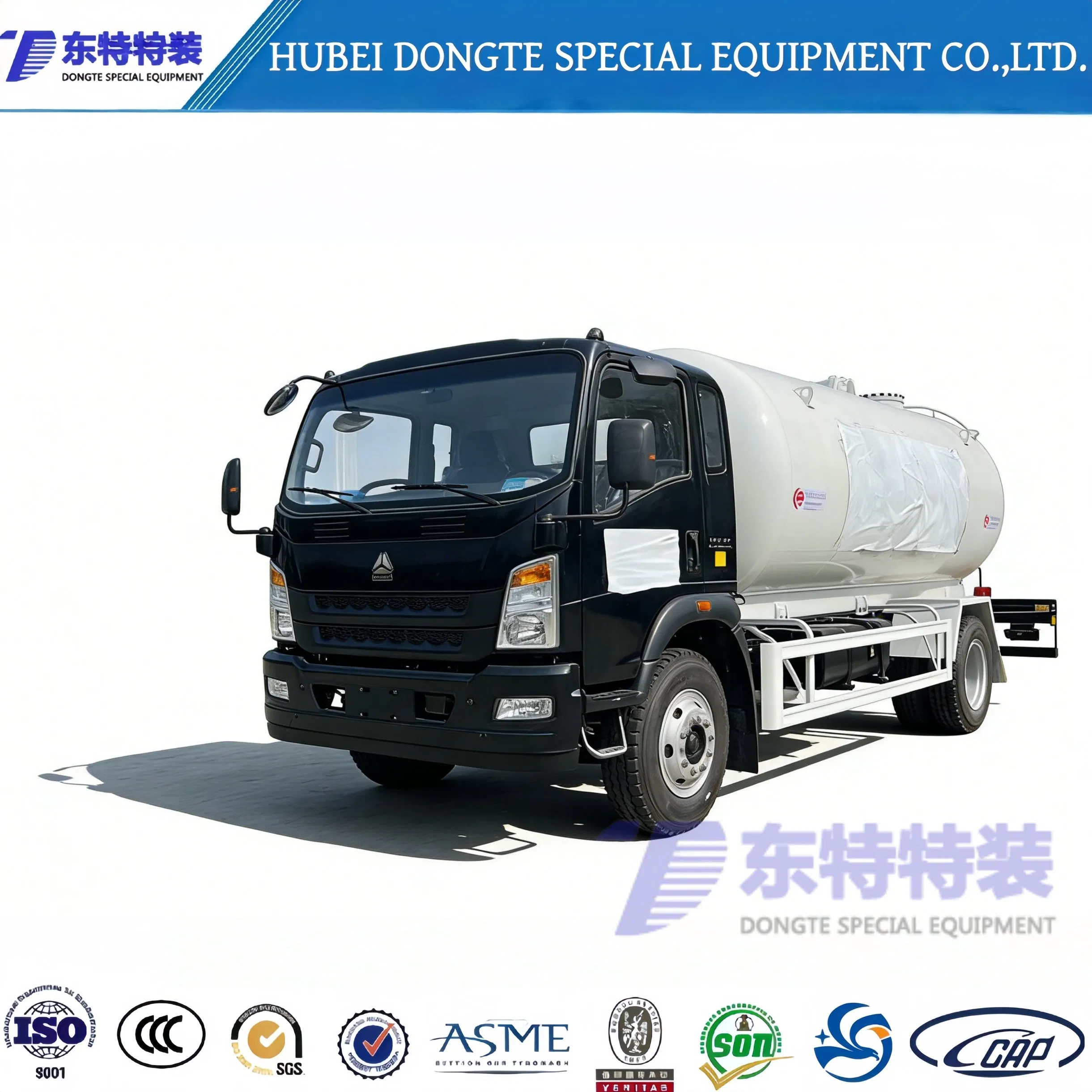 50cbm 25tons LPG Mobile Refueling Tank Truck Consistent Assembly Quality for Export Orders