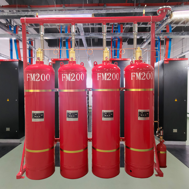 Advanced Reliable Automatic FM200 Fire Suppression System for Safety