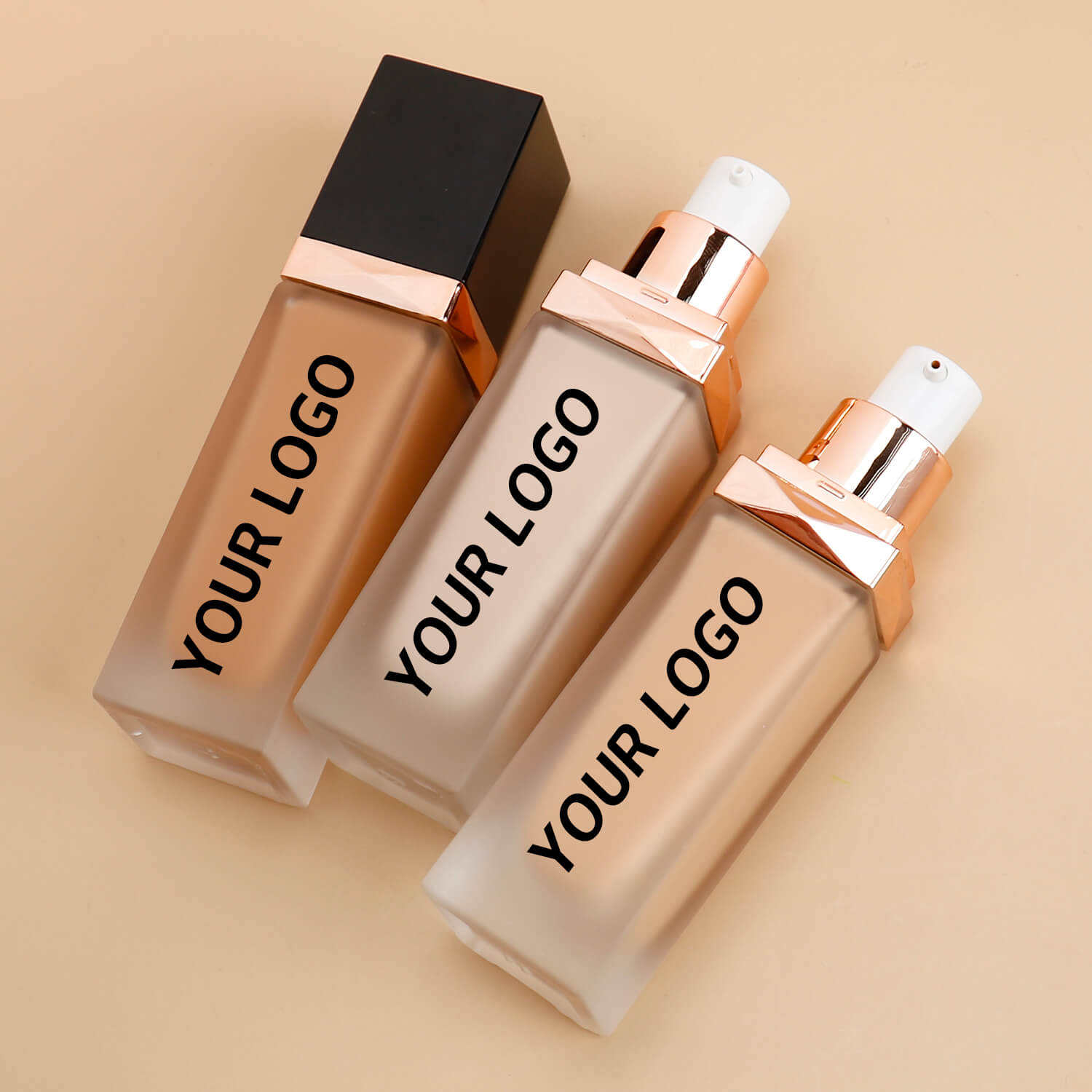 Custom Your Logo Makeup Foundation Face Foundation Waterproof Full Coverage Makeup Liquid Foundation