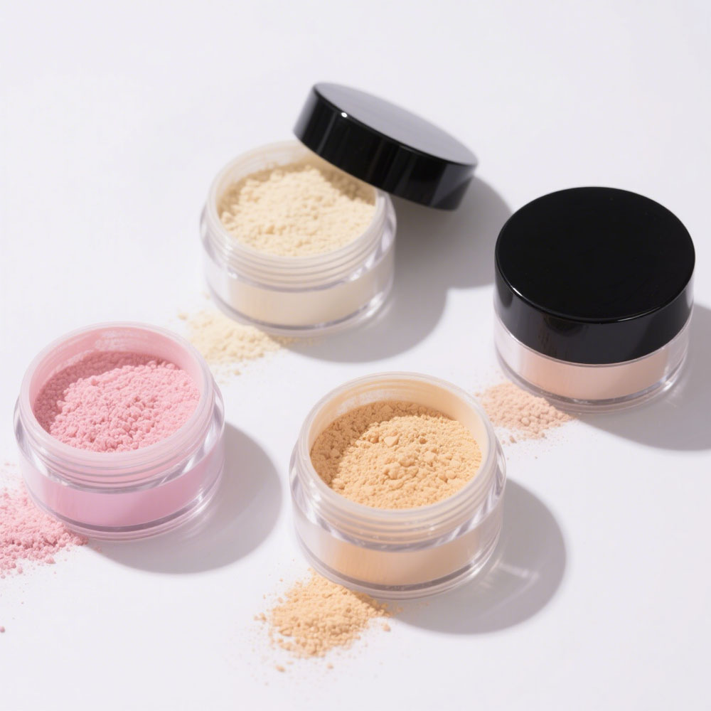 Vegan Waterproof Face Setting Loose Powder Long Lasting Oil Control Foundation Makeup