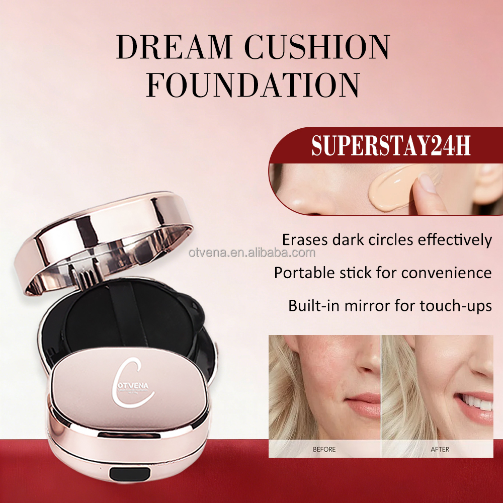 OTVENA Wholesale Waterproof Whiten Air Cushion Cc Bb Cream Women Makeup Skin Foundation Custom