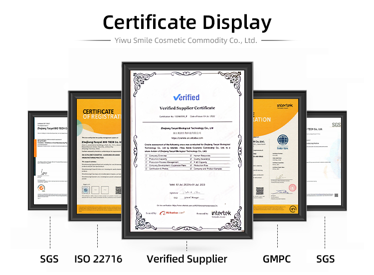 Cosmetics Certifications