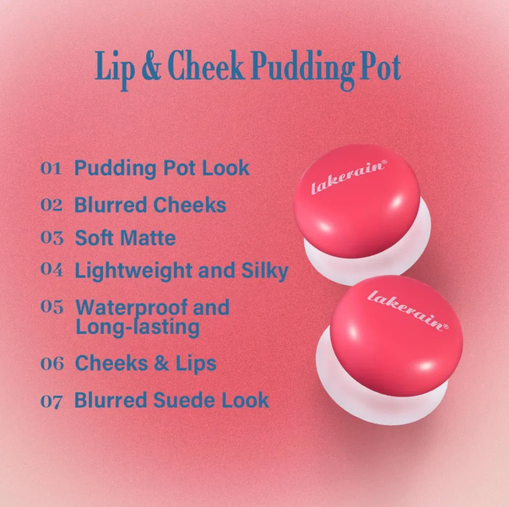 Online Wholesale and Retail Water Jelly Tint Blush Stick Lipstick 3-in-1 Cheek Blush Stick Lip Tinted Natural Lasting Blush Lip Gloss Stick Blusher