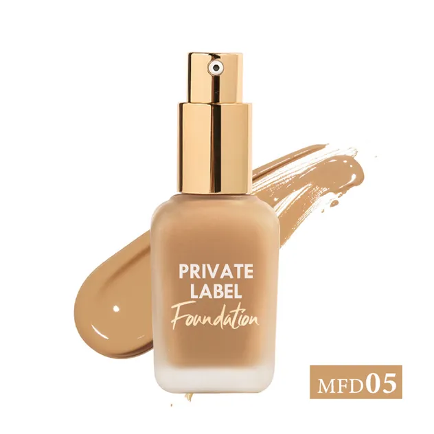 Improves Skin OEM Custom Liquid Face Foundation for Wedding