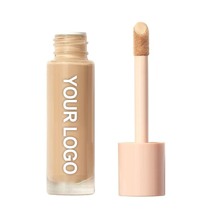 Wholesale Women's Full Coverage Liquid Foundation Waterproof Sunscreen Whitening Moisturizer Concealer in Dark Powder Style