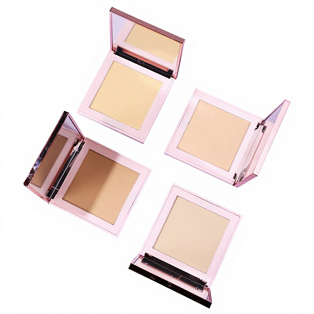 Lightly Customized Light Custom No-Logo High-Definition Matte Natural Loose Powder Foundation Setting Concealer Makeup