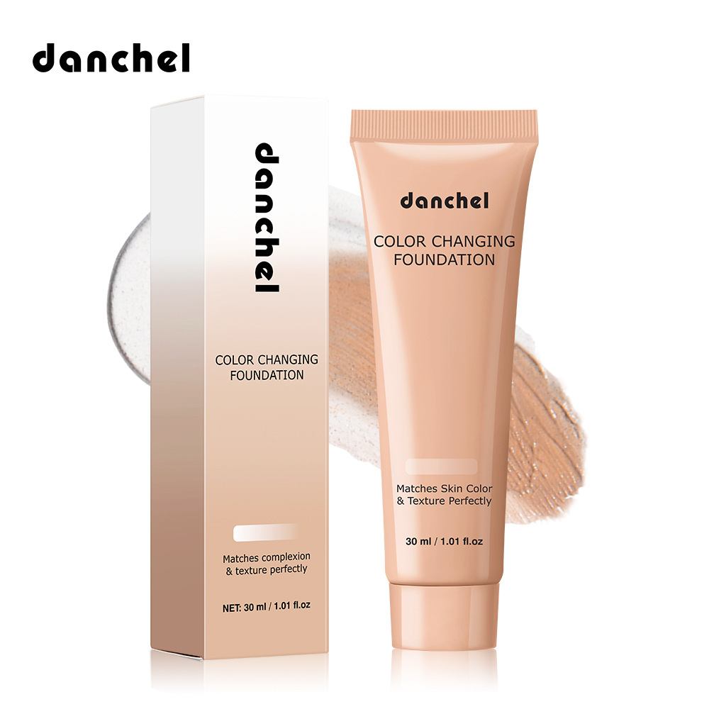 Color Changing Foundation Auto Skin Tone Matching 12H Long Lasting Light Medium Coverage Natural Dewy Face Makeup