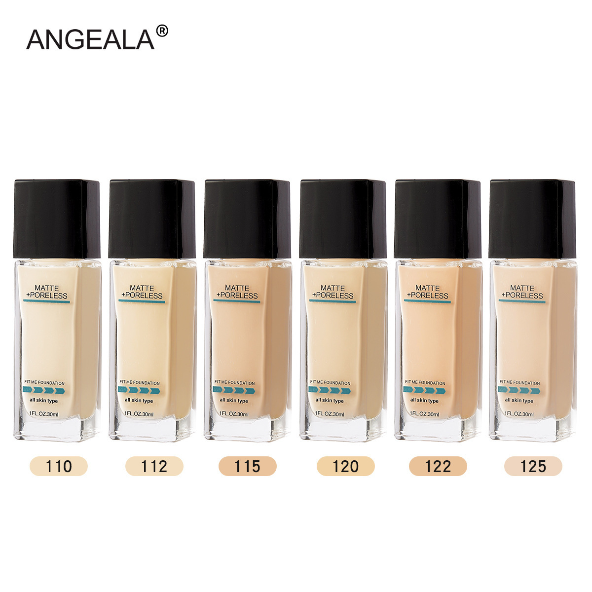 Custom Your logo Matte 30ml Non-Porous Liquid Foundation Porcelain Fair er Acne Isolation er Foundation