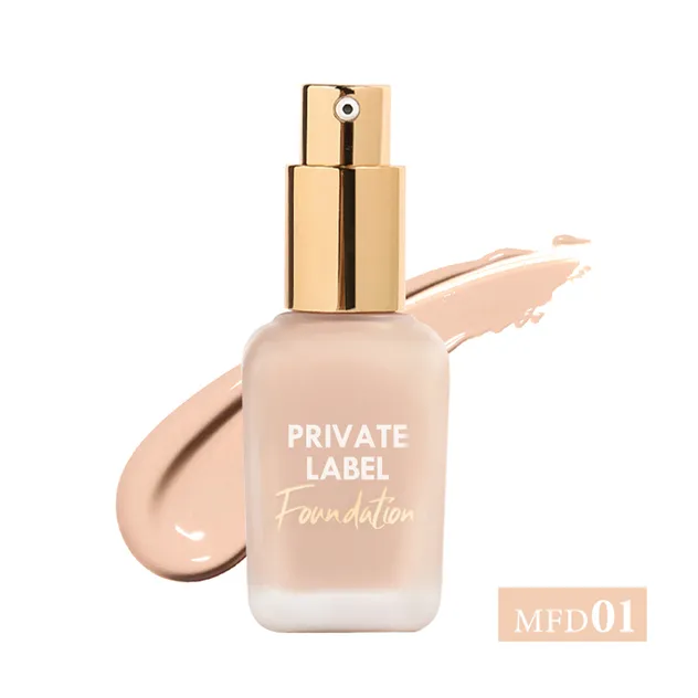 Improves Skin OEM Custom Liquid Face Foundation for Wedding