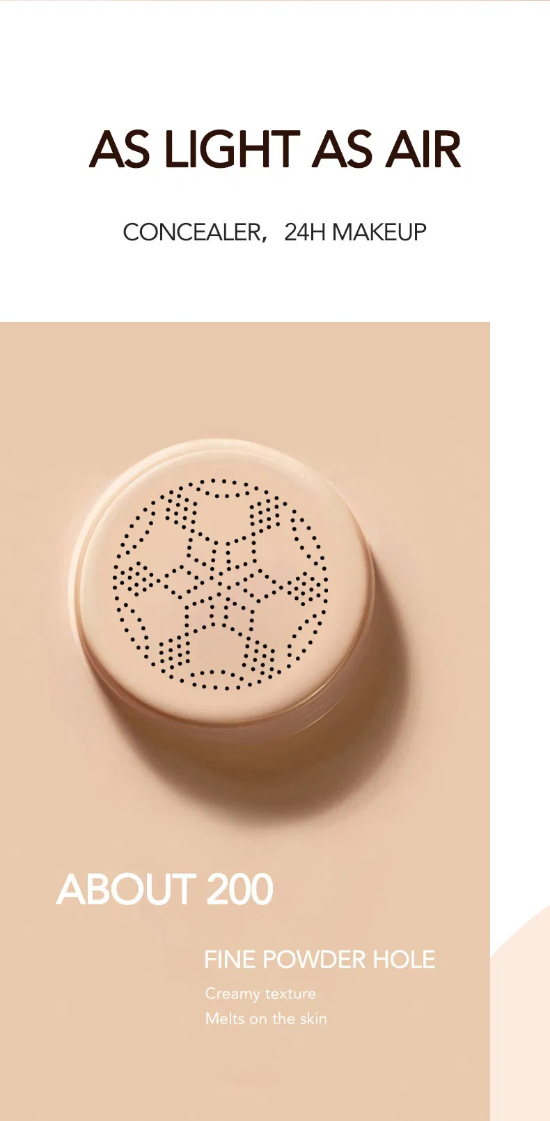 Ocheal Mushroom Head Air Cushion Cc Bb Cream Concealer Isolation Foundation Solution