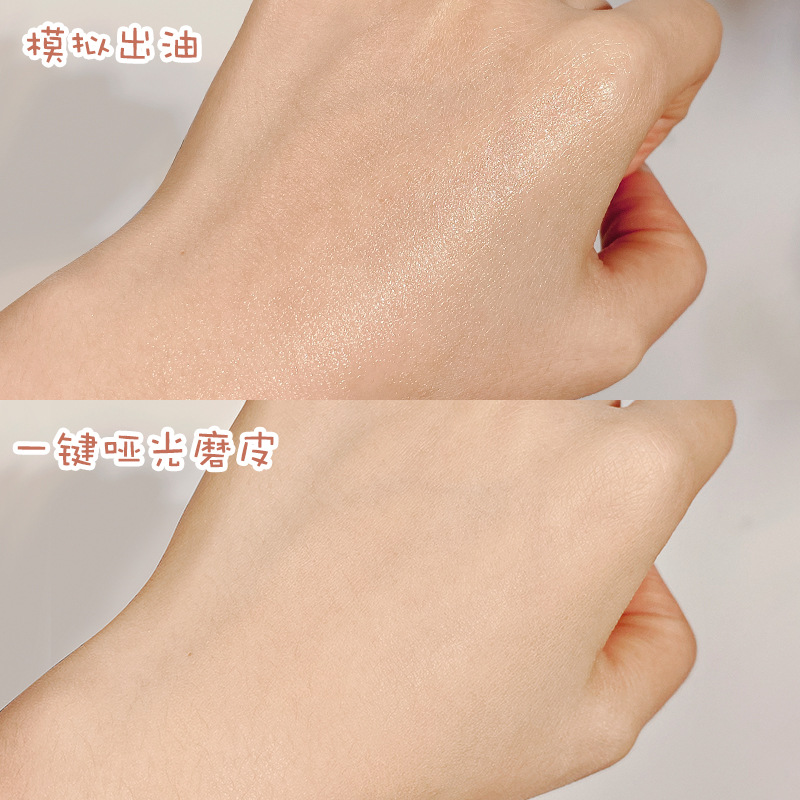 Hot Sale OEM Compact Pressed Powder Natural Foundation Long-Lasting Brightening Concealer for Dark Skin Tone Oil-Control Feature