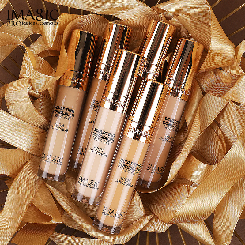 IMAGIC Concealer Liquid Foundation Buildable Full Coverage Hydrating Matte Finish All-Day Wear Universal Shades