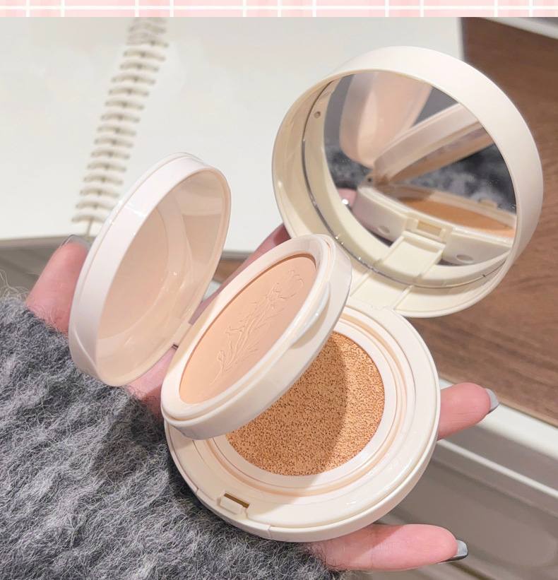 Hot Selling OEM&amp;ODM Private Label Beauty Mineral BB Cream Foundation Moisturizing Air Cushion with Pressed Powder