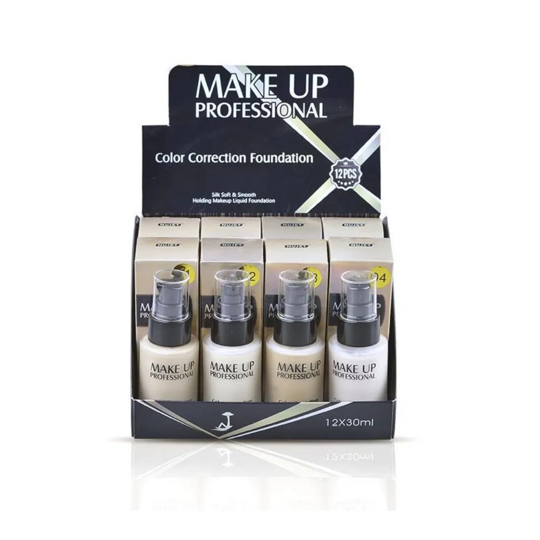 Lightweight Color Correction Foundation with SPF 15 for Radiant Skin