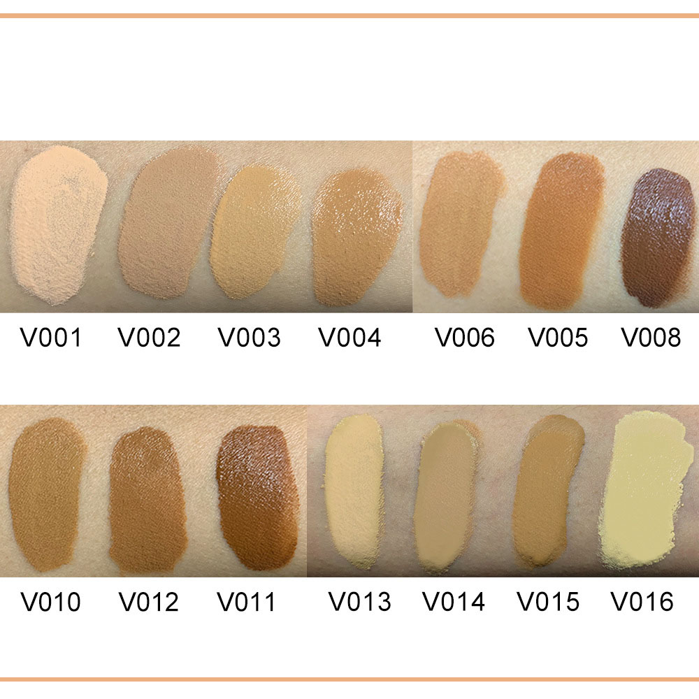 Moisturizing Liquid Foundation Concealer Matte Multicolor BB Cream Base Cream