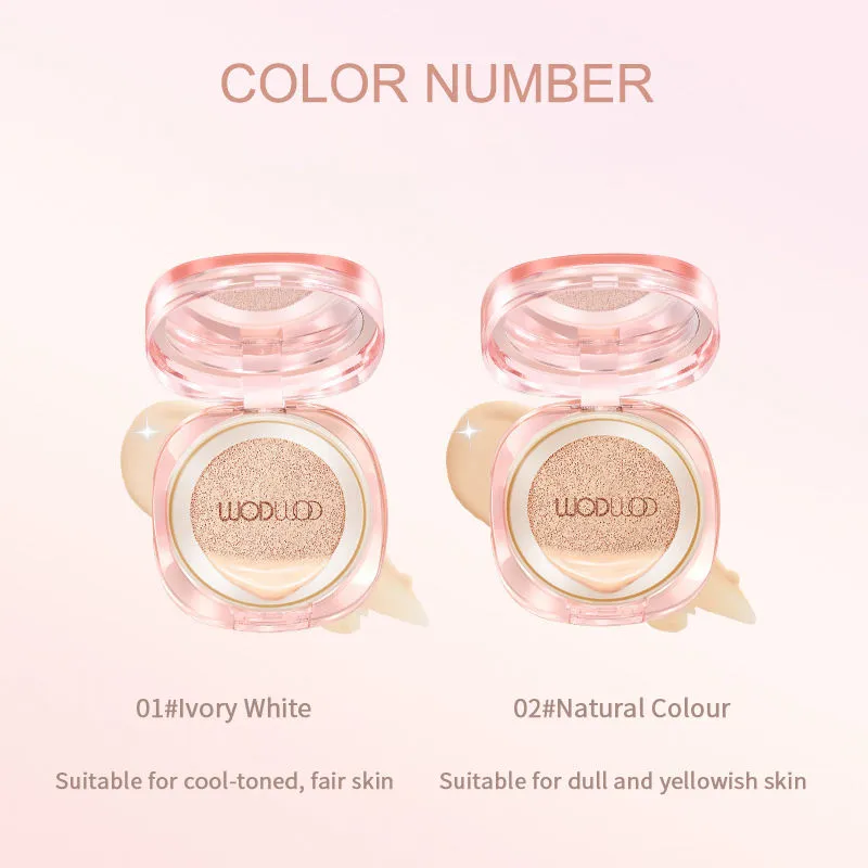 Custom Long Lasting Lightweight Breathable Hydrating Natural Coverage Air Cushion Foundation