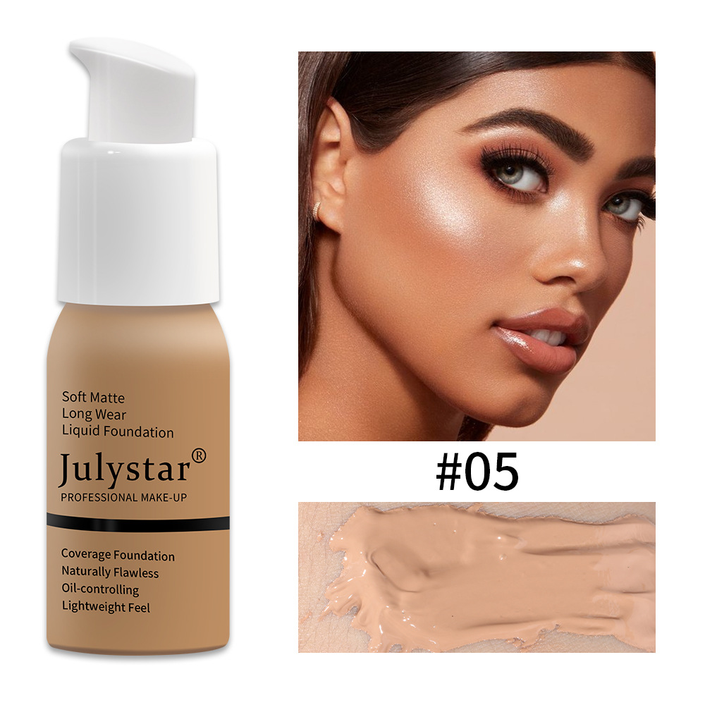 Oil Control Foundation Cream Foundation Cream Concealer Lasting Make-up Liquid Foundation Wholesale Female Waterproof Leg Makeup